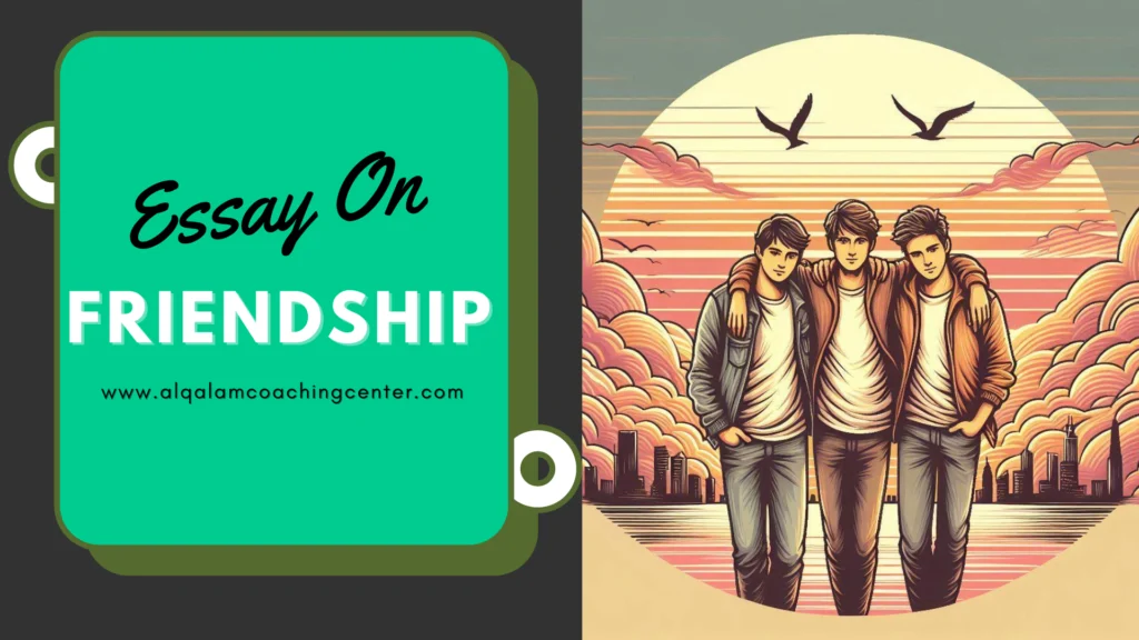 essay on friendship