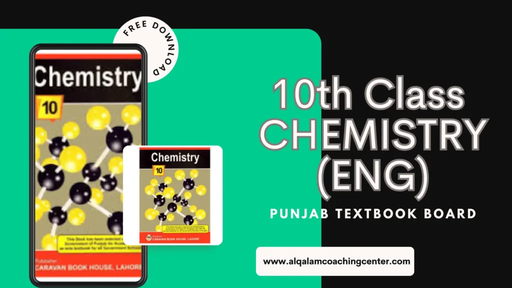 10th Class Chemistry Punjab Textbook English Medium