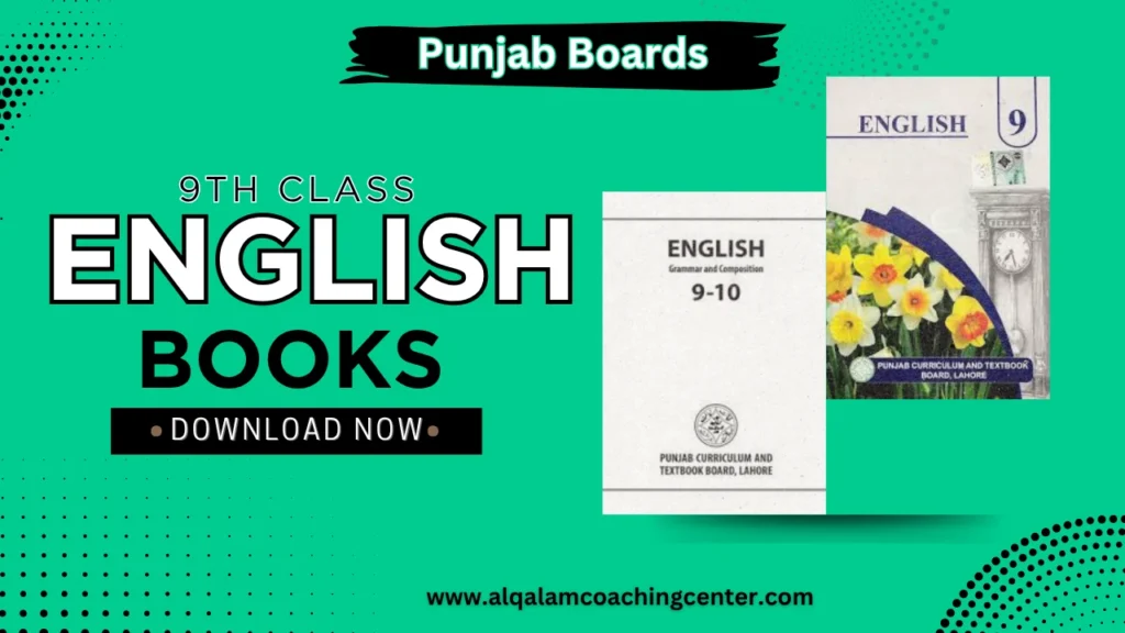 PTB 9th Class English Books
