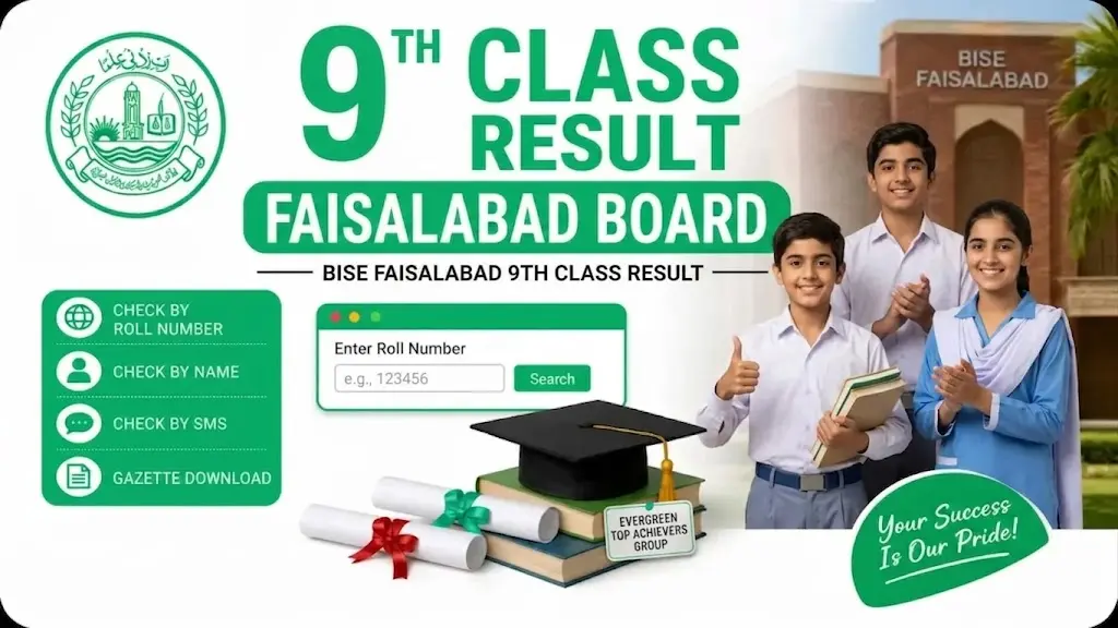 9th class result faisalabad board