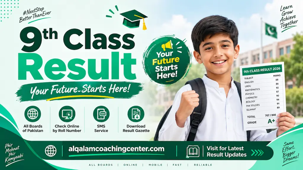 9th Class Results Check Online